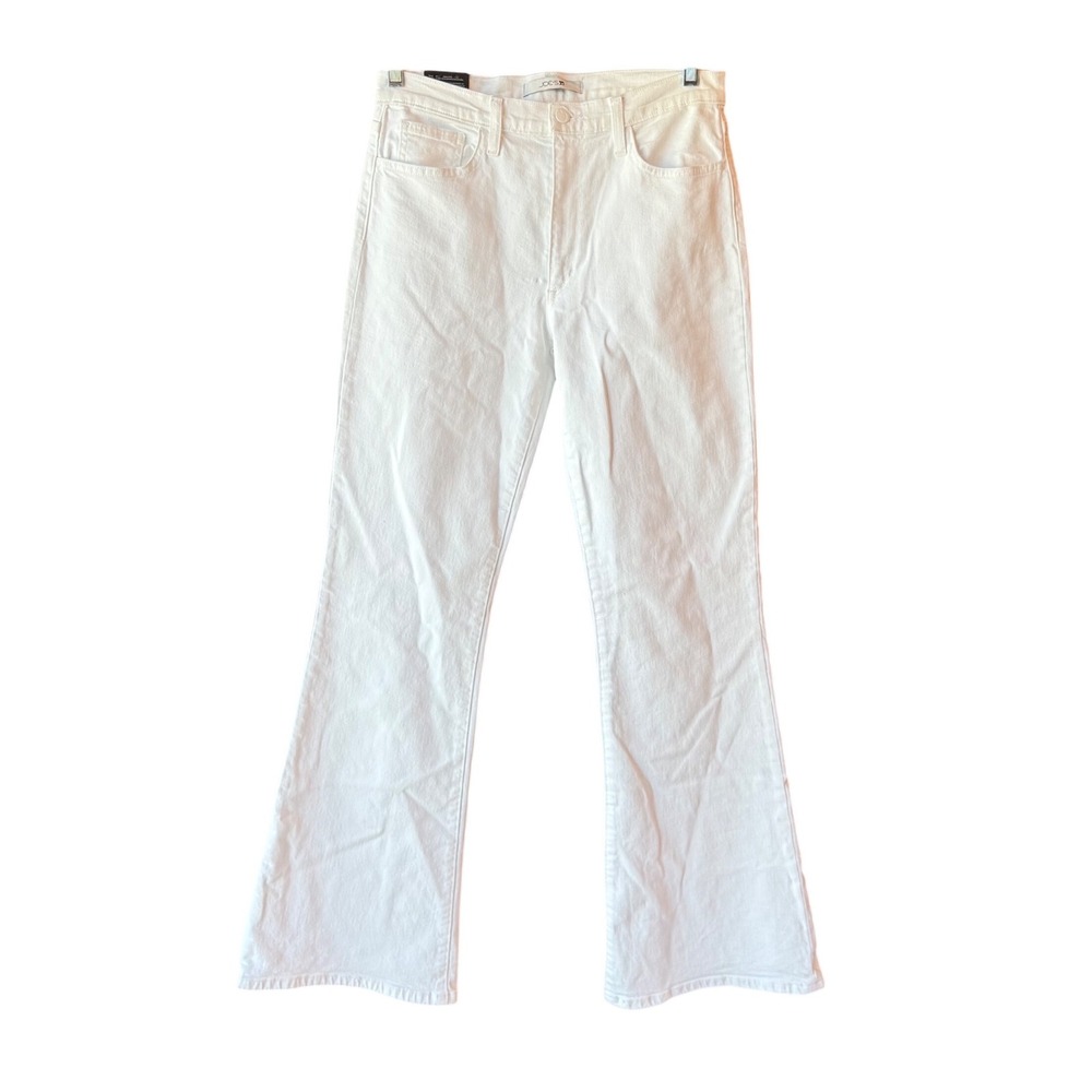 Joe's Jeans High Rise Flare White Jeans Women's Size 30 New With‎ Tags